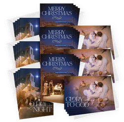 Set of 48 Why the Nativity Christmas Cards Image